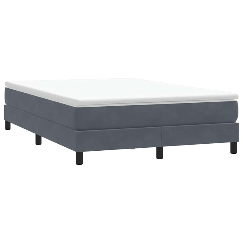 Sommier  lattes de lit sans matelas gris fonc 140x210 cm