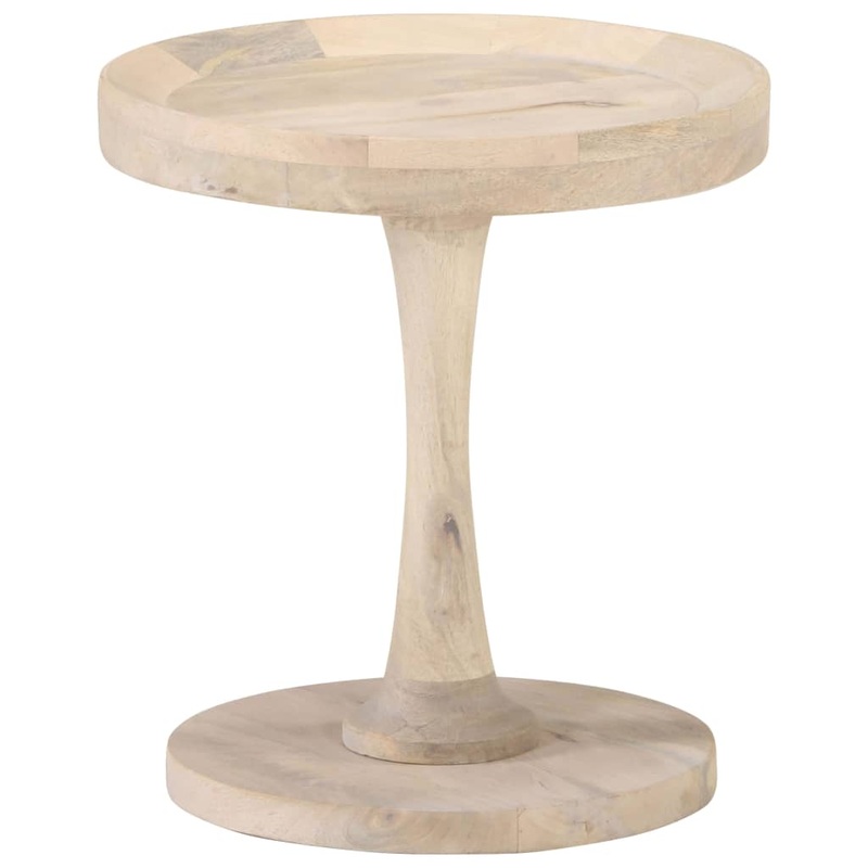 Table d'appoint 40x45 cm Bois de manguier massif