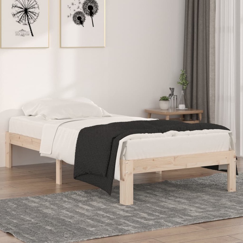 Cadre de lit sans matelas 90x190 cm