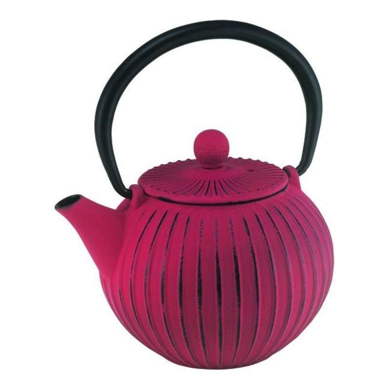 Avanti Ribbed Cast Iron Teapot-500ml