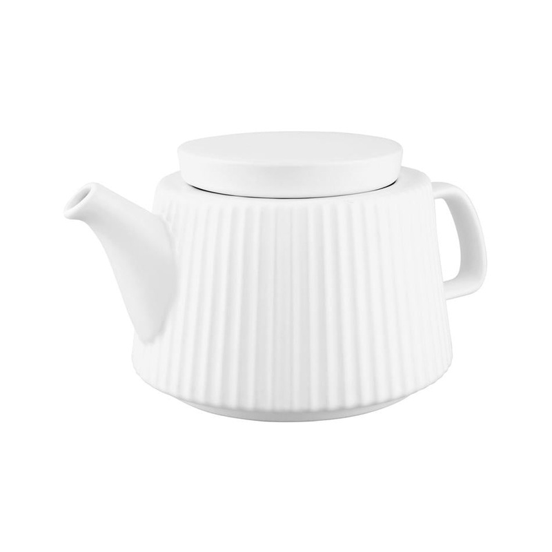 Avanti Siena Teapot - 950Ml - White 14834