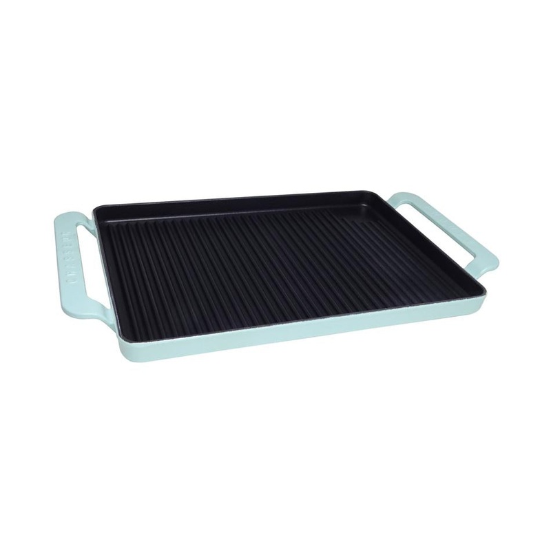 Chasseur Rectangular Grill 42 X 24Cm Duck Egg Blue 19166