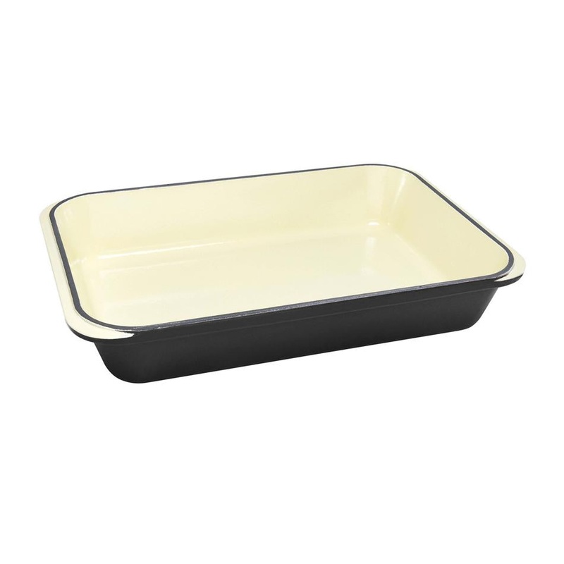 Chasseur Rectangular Roasting Pan 40 X 26Cm Caviar 19118