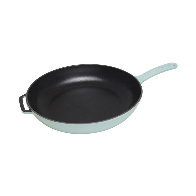 Chasseur Fry Pan With Cast Handle 28Cm Duck Egg Blue 19698