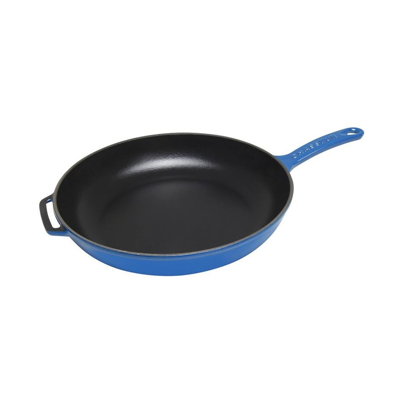 Chasseur Fry Pan With Cast Handle 28Cm Sky Blue 19353