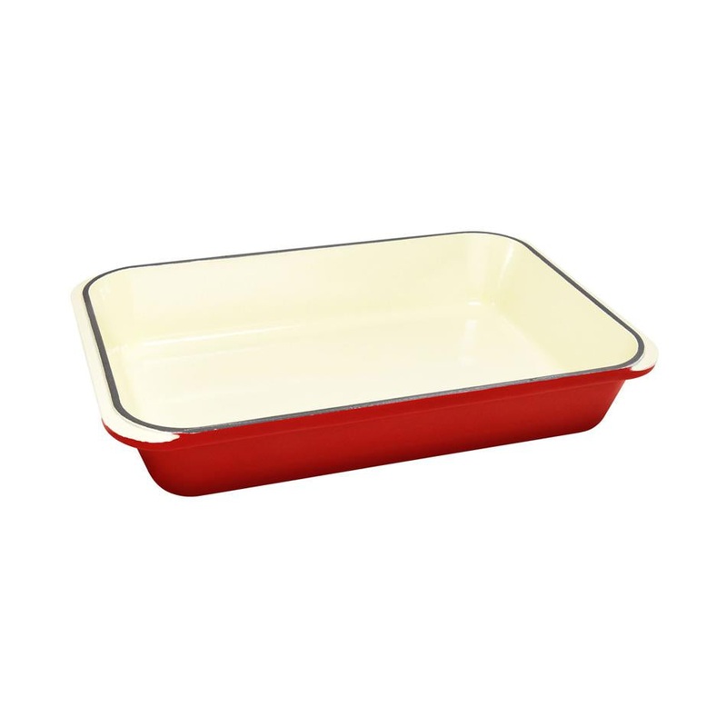 Chasseur Rectangular Roasting Pan 40 X 26Cm Inferno Red 19274