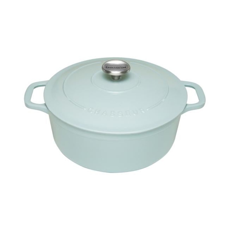 Chasseur Rnd French Oven 24cm/4L DE Blue