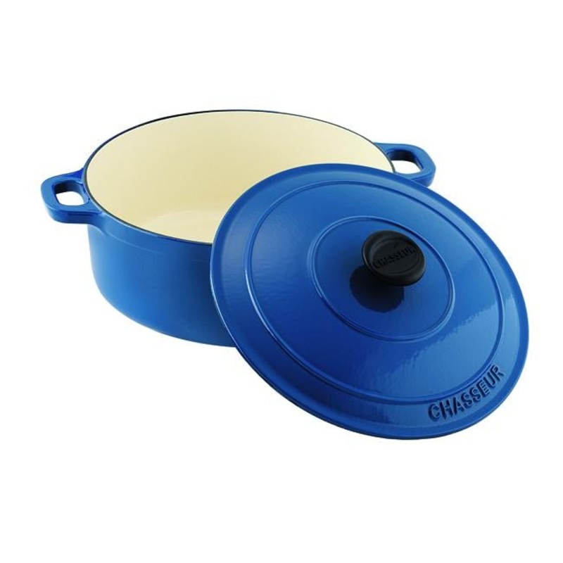 Chasseur Round French Oven (Sky Blue) - 24cm/4L