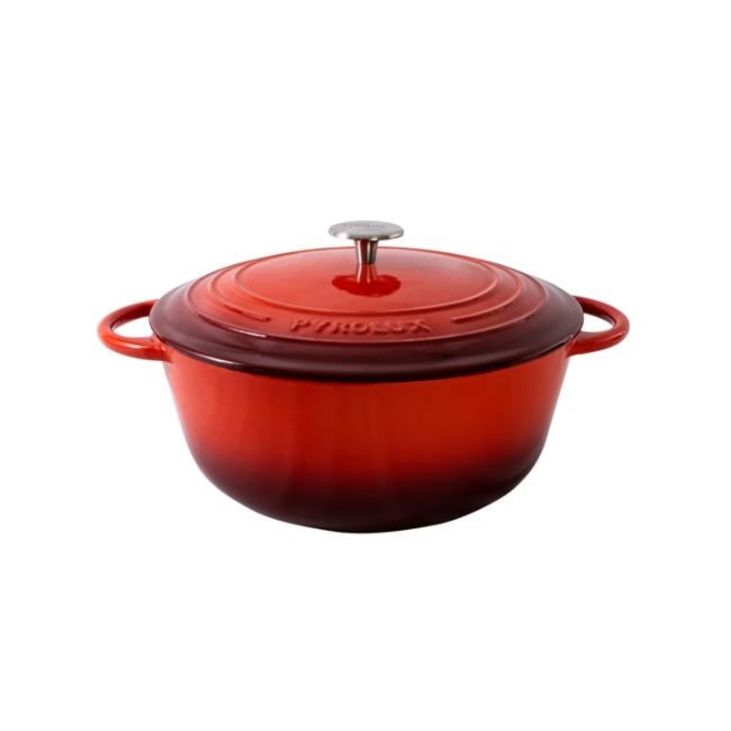 Pyrolux Pyrochef French Oven 24cm/4l C/Red