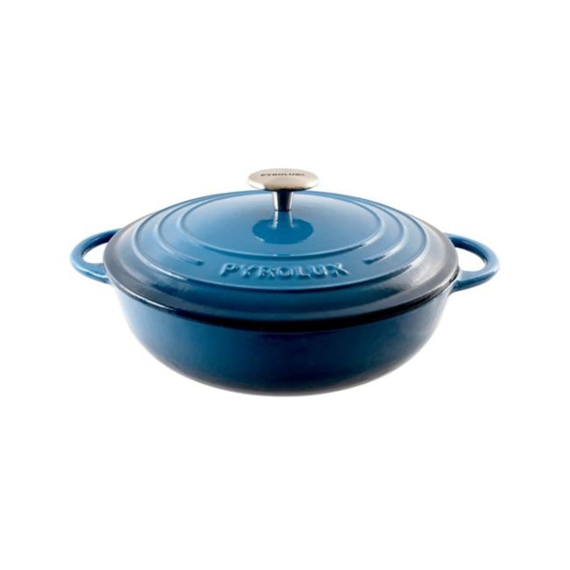 Pyrolux Pyrochef French Oven 28cm/4l O/Blue