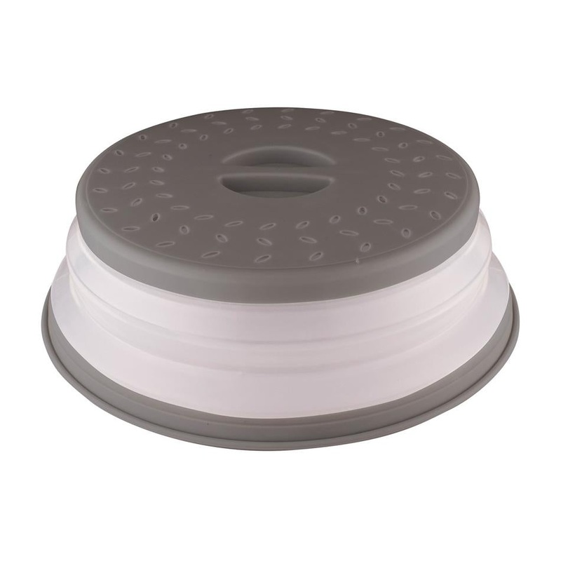 Avanti Collapsible Microwave Food Cover - Grey 13818