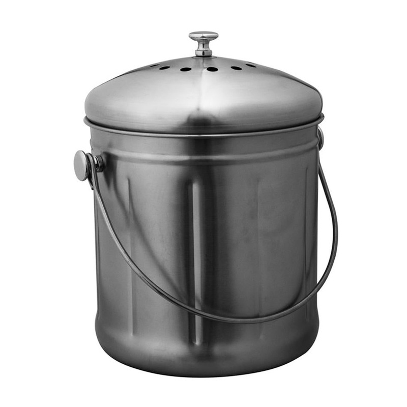 Avanti Compost Bin - 10L - Stainless Steel 41614