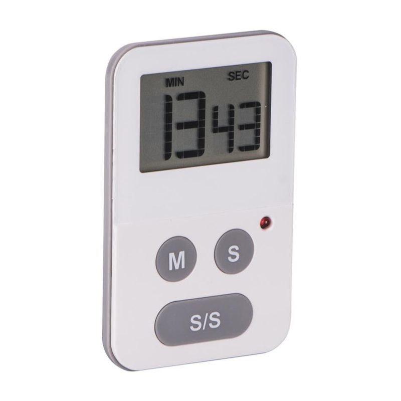 Avanti Digital Kichen Timer With Light - White 12945