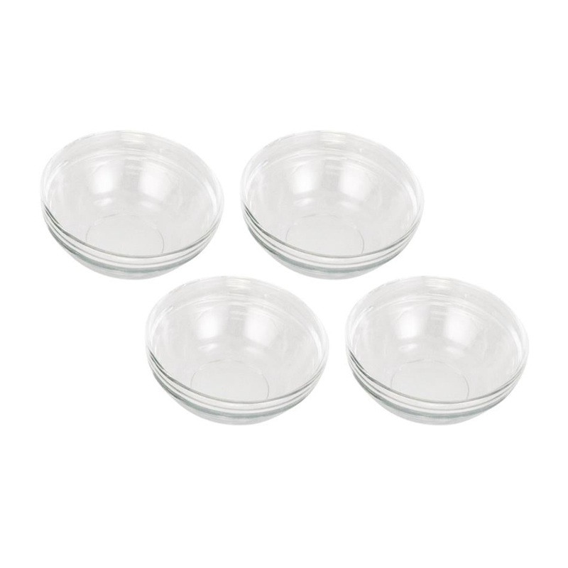 Avanti Glass Prep Bowls - 120Ml / 9Cm Diameter- Set Of 4 40668