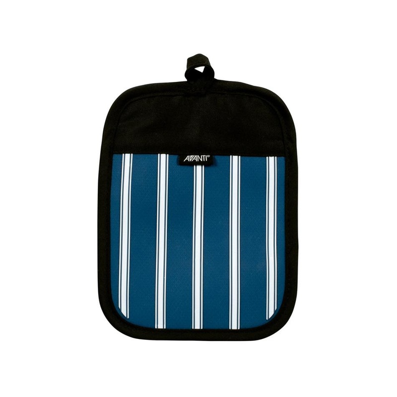 Avanti Silicone Pot Holder, Set Of 2 - Butcher Stripe 16590