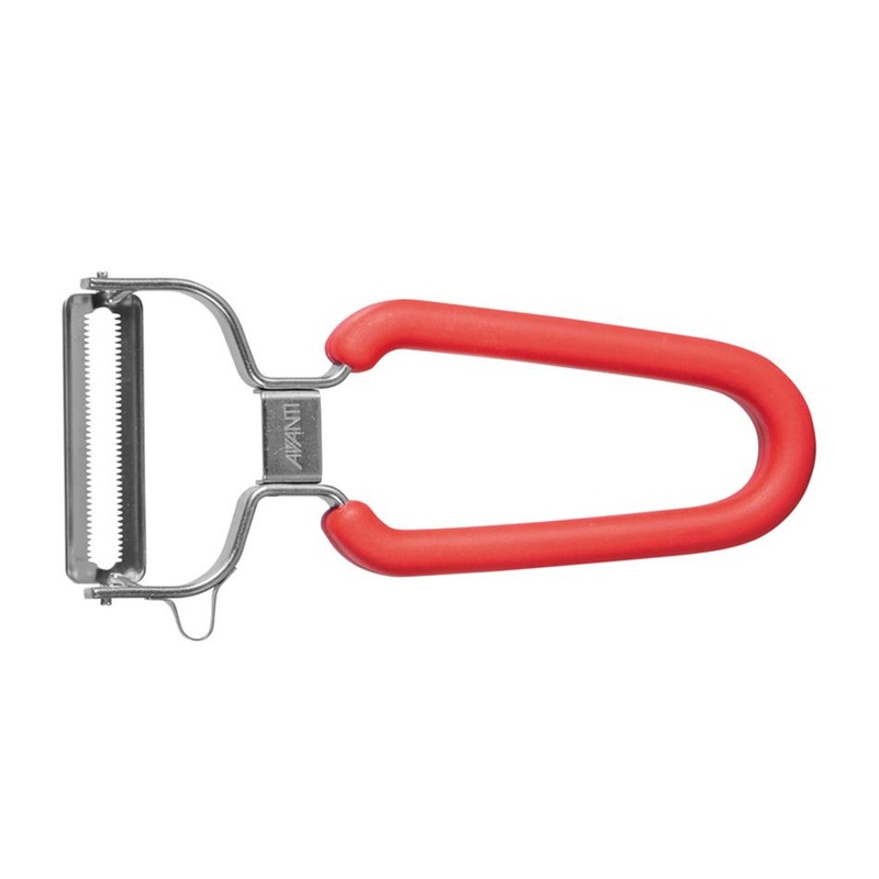 Avanti Smooth Skin Y Peeler With Japanese Blades - Red 12682
