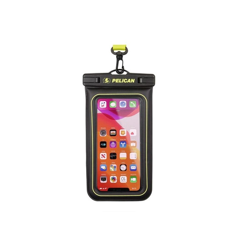 Cellnet Marine Waterproof Floating Pouch Black/Lime Green PP044508