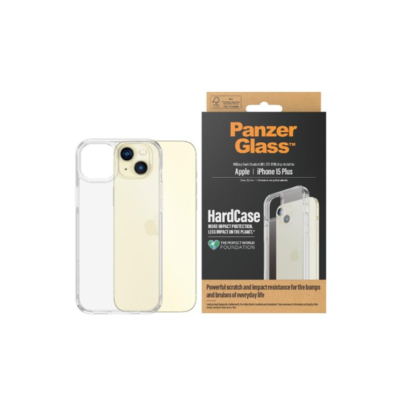 PanzerGlass Hardcase iPhone 15 Plus Clear 1174AUS