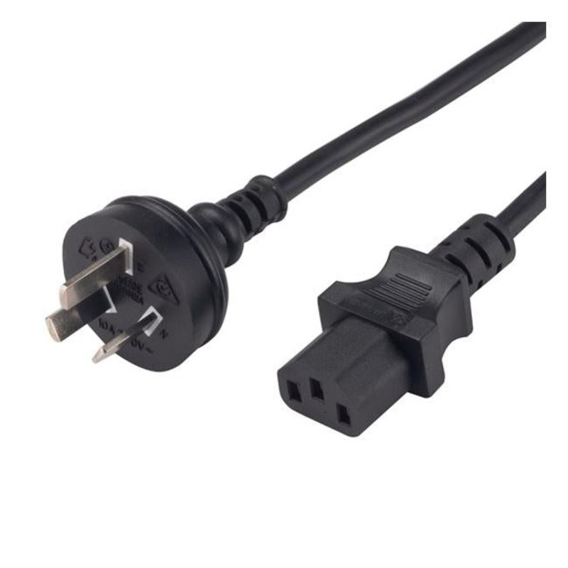 Dynamix 1.8M 3-Pin Plug To Iec C13 Female Plug 10A, Saa Approved