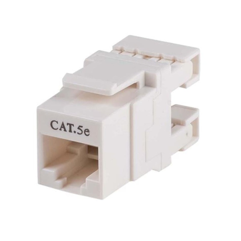 Dynamix Cat5E Keystone Rj45 Jack For 110 Face Plate FP-C5E-001