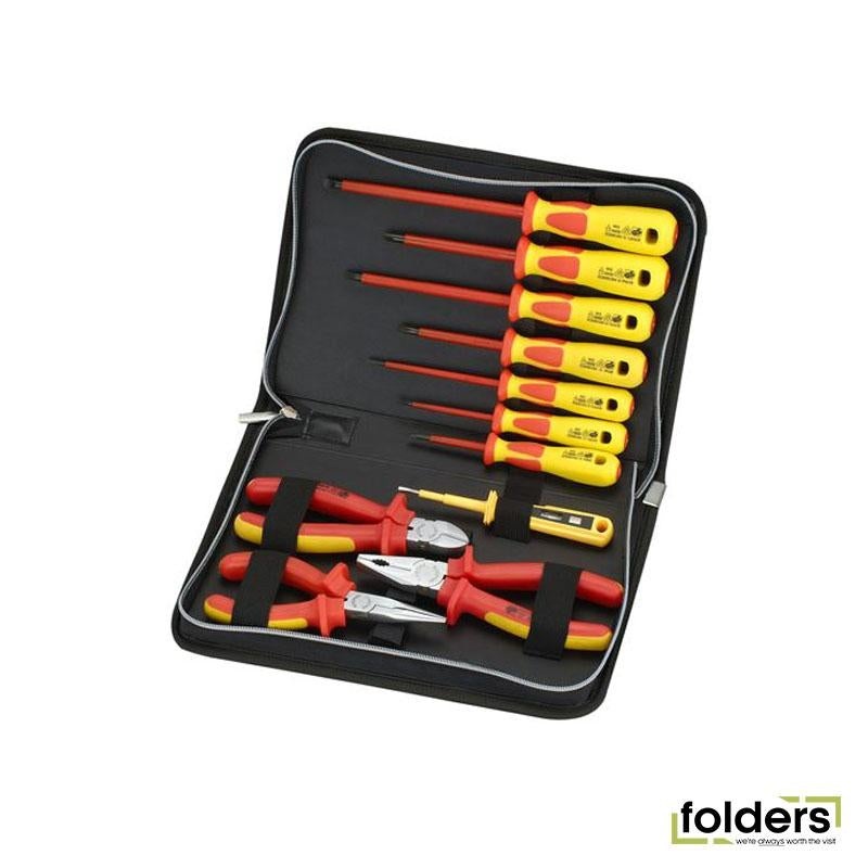 SPROTEK 11 Piece Screwdriver & Plier Set