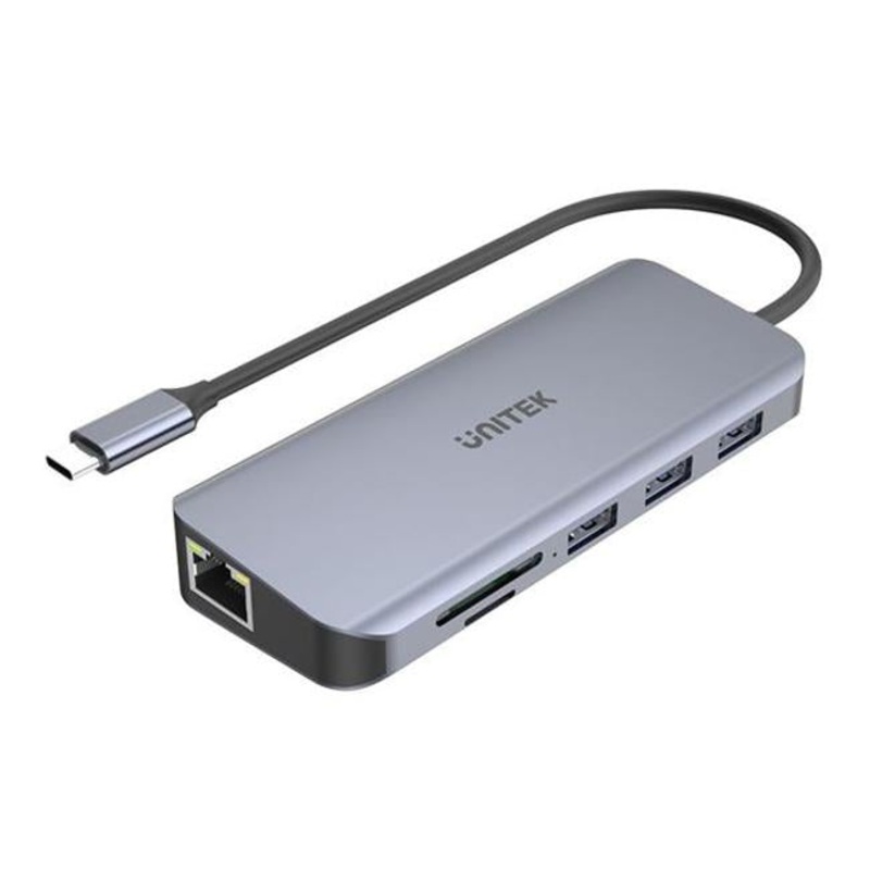 Unitek 9-In-1 Usb 3.1 Multi-Port Hub With Usb-C Connector.