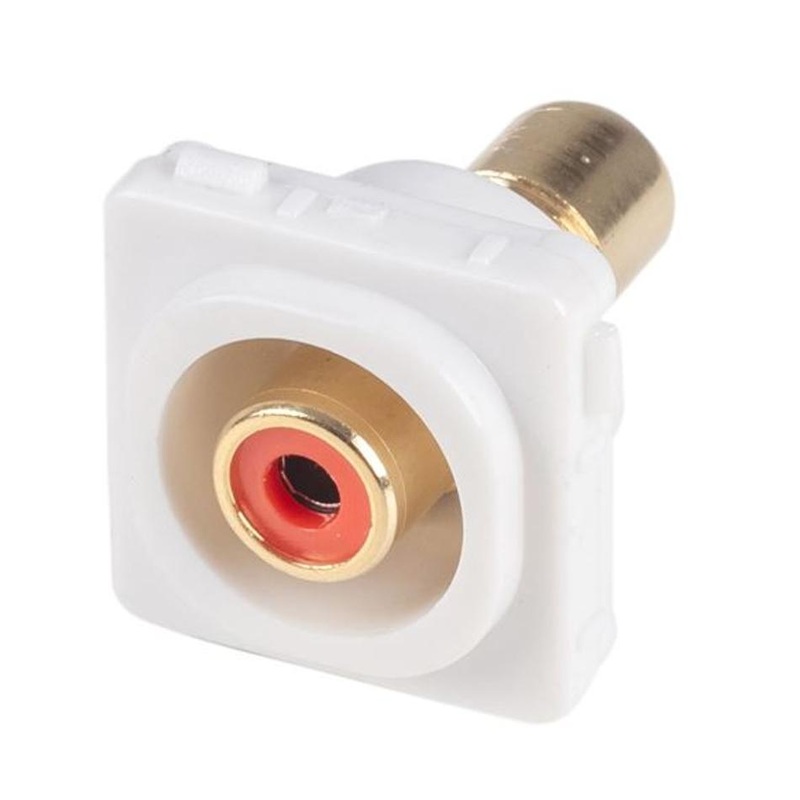 Amdex Red Rca To Rca Jack FP-RCA-RE
