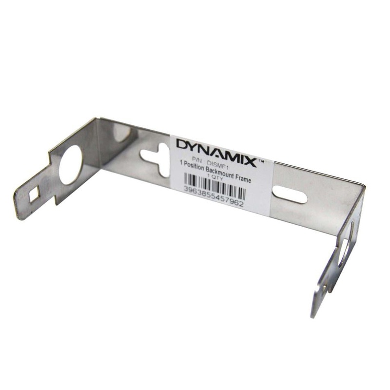 Dynamix 1 Position Back Mount Frame DISBMF1