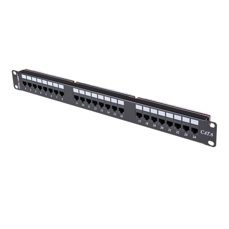 Dynamix 24 Port 19' Cat6 Utp Patch Panel PP-C6-24