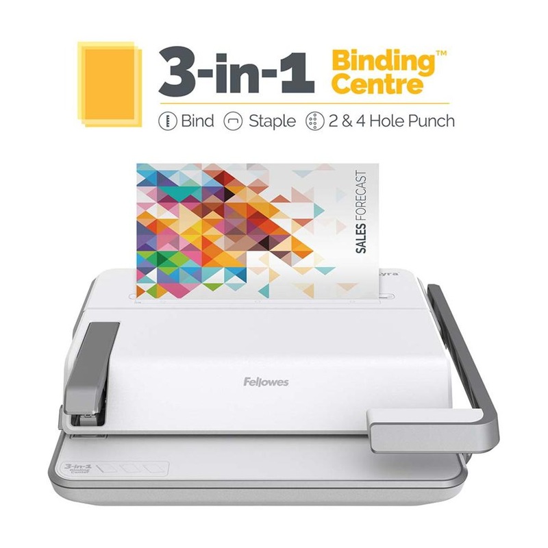 Fellowes Lyra 3-in-1 Manual Binding Centre F5603101