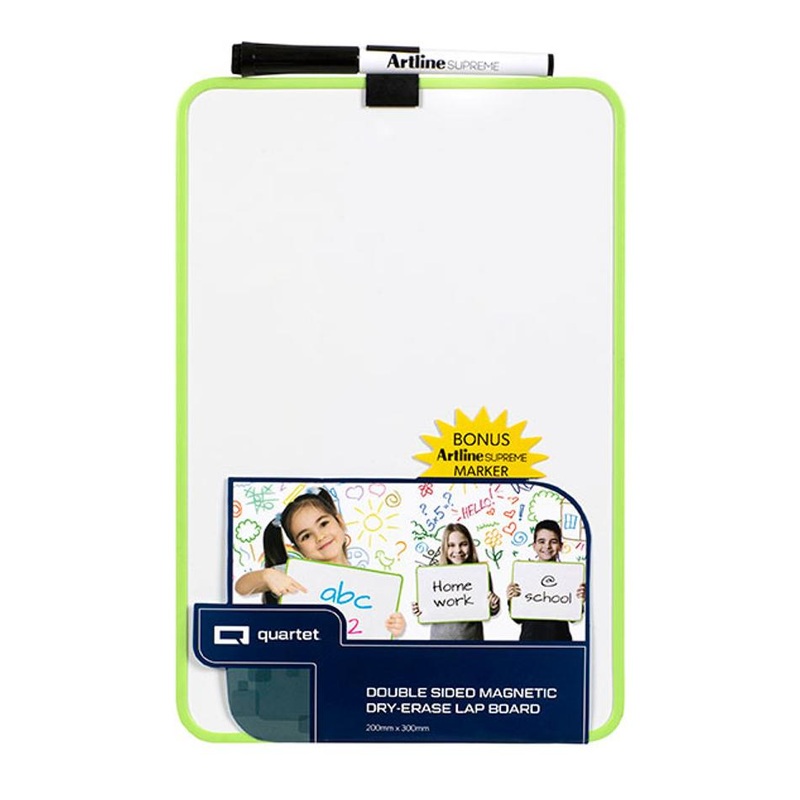 Quartet Lap Board 2-Sided 200 X 300Mm W/ Artline QTLB2919ART