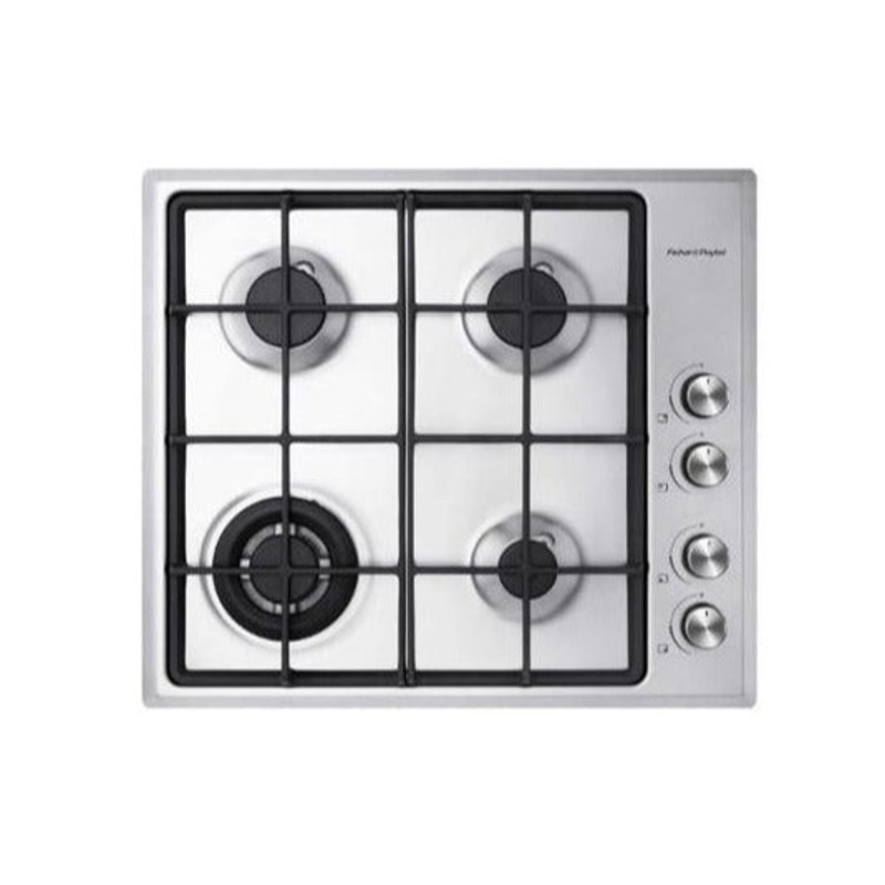 Fisher and Paykel 60cm Gas on Steel Cooktop (LPG)