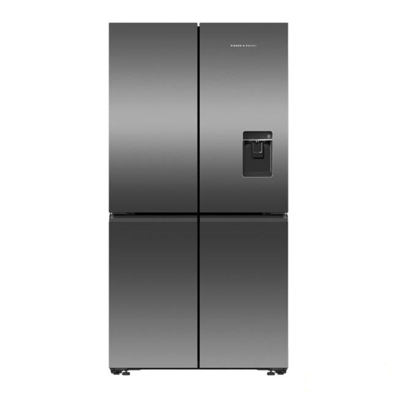 Fisher & Paykel 605L Dark Stainless Quad Door Fridge Freezer