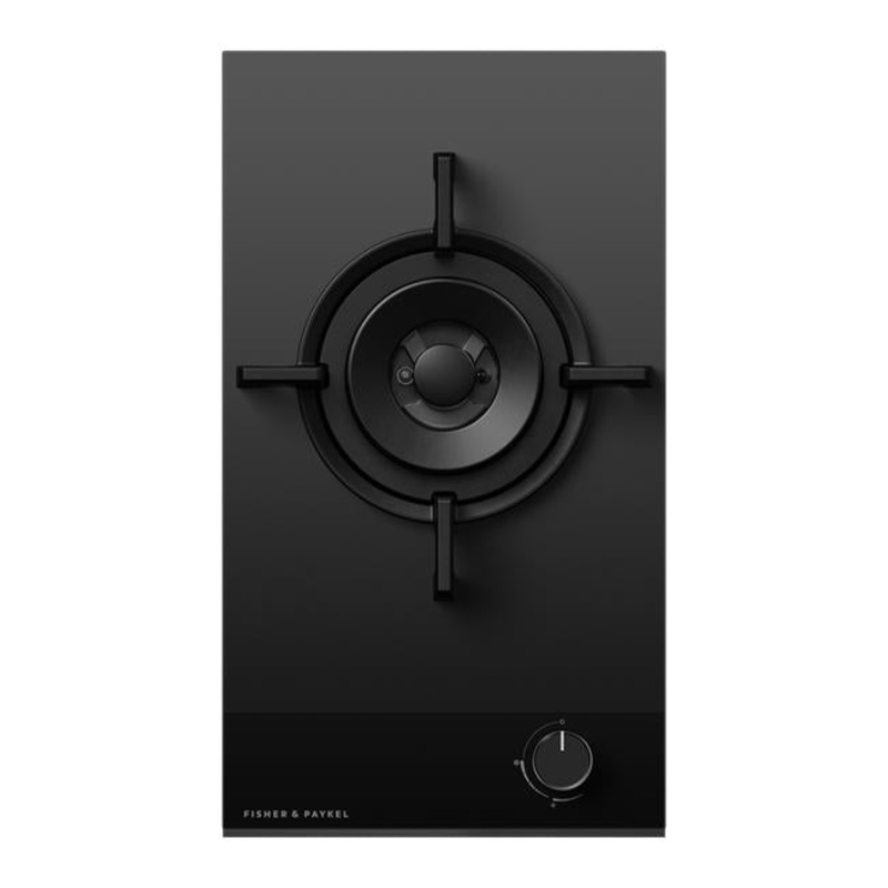 Fisher & Paykel Gas on Glass Cooktop, 30cm CG301DNGGB4