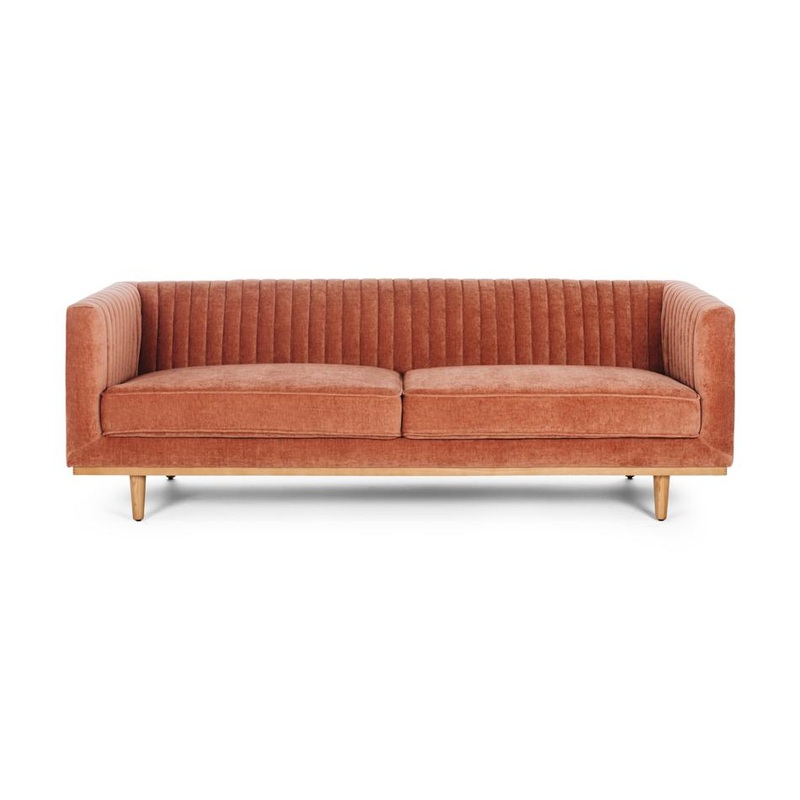 Furniture By Design Madison 3 Seater Amber Rose PLMADAR