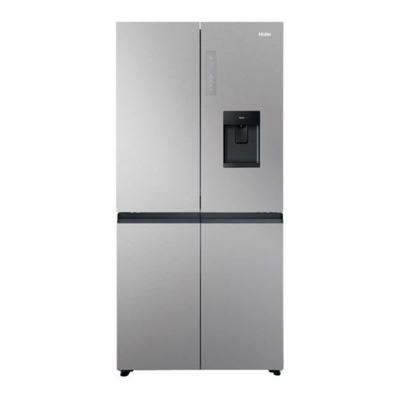 Haier Quad Door Refrigerator Freezer, 83cm, 507L, Ice & Water HRF580YPS