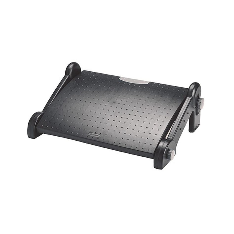 Kensington Adjustable Footrest Black 52482