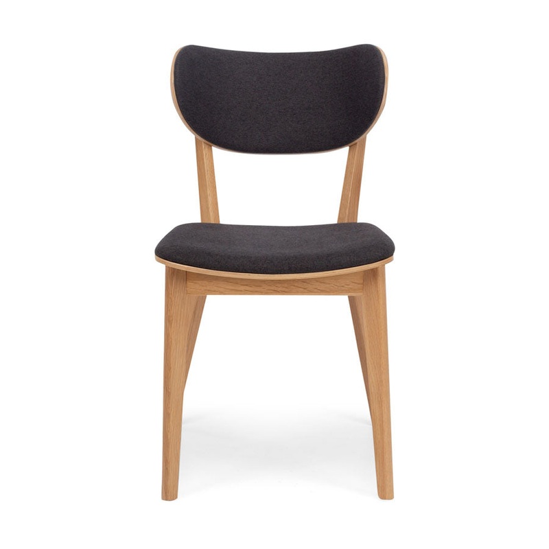 Zurich Oak Upholstered Dining Chair