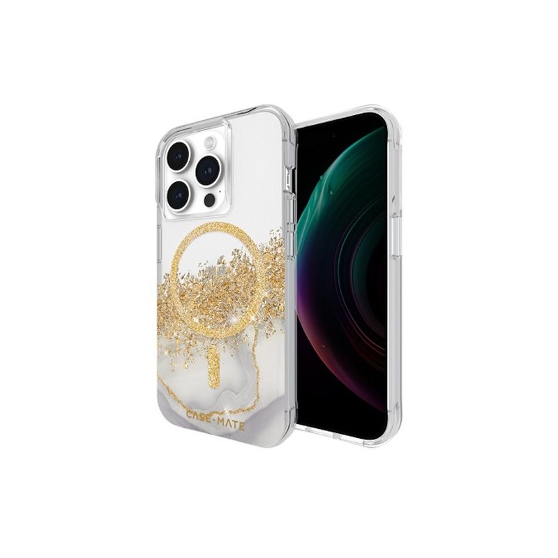 Cellnet Karat Marble Clear w/ MagSafe iPhone 15 Pro CM051480