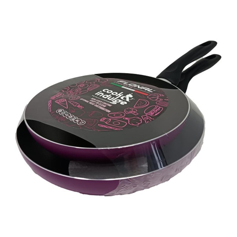 Flonal Cookware Frypan Set of 2 -  24/28cm 50309