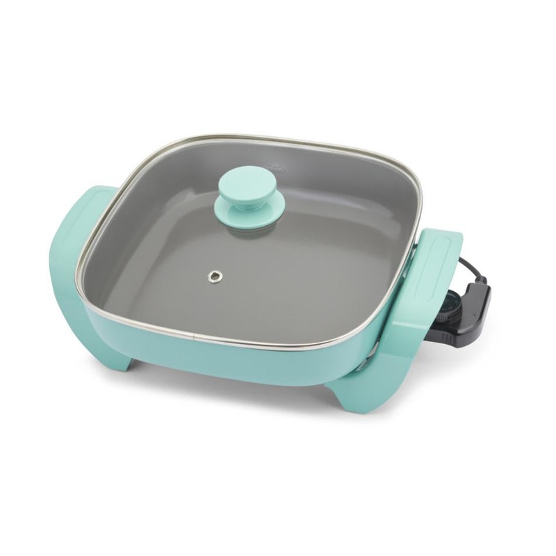 Greenlife Electric Skillet- Turquoise CC009509