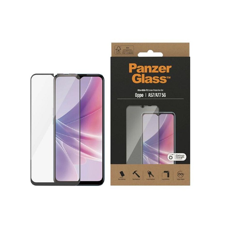 PanzerGlass Sp Oppo A57/A57S/A77/A78 5G/A38 Black 7087