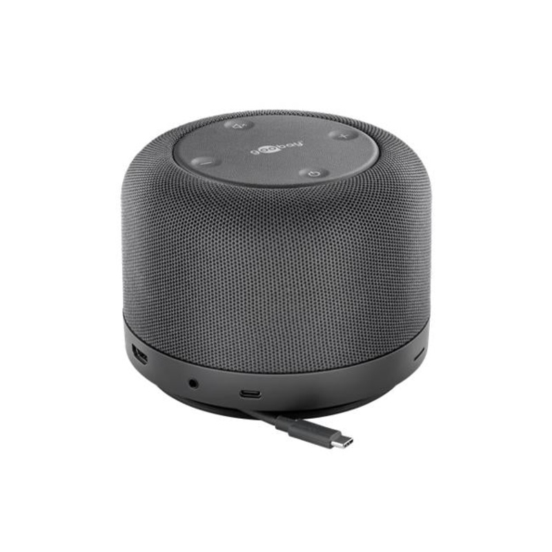 Goobay 12 in 1 USB-C Premium Dock + Speaker + W'less Charger