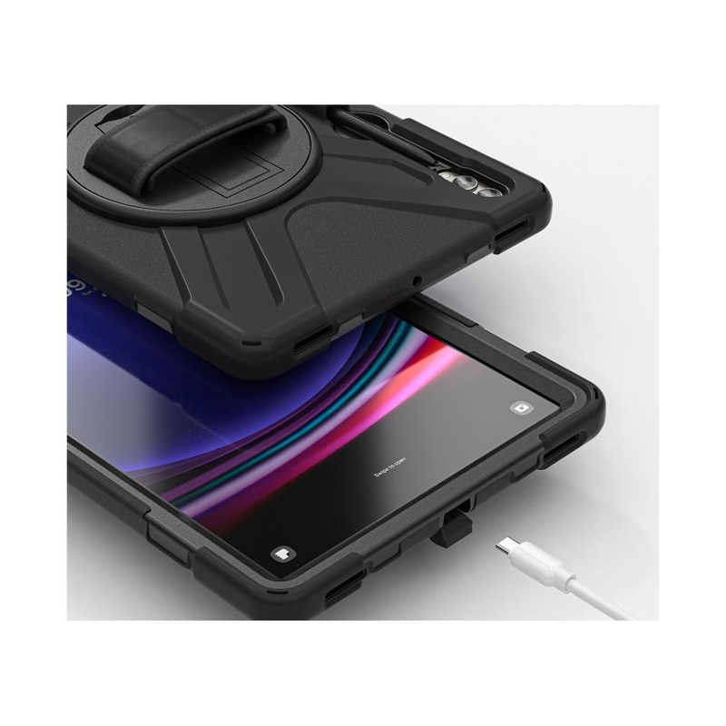 3SIXT Apache w/Shoulder StrapGalaxy Tab S9+/S9FE+/S8+(B2B) 3S-2737