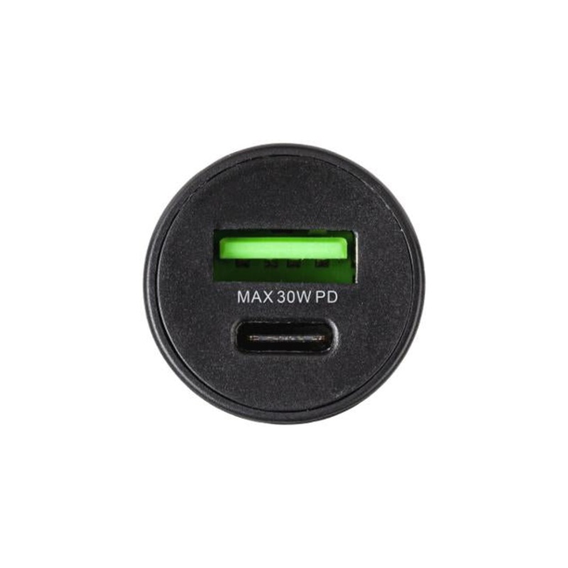 3sixT Car Charger 30W USB-C + USB-A Black