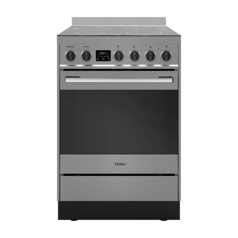 Haier Freestanding Cooker, Electric, 60cm, 4 Elements HOR60S9CESX1