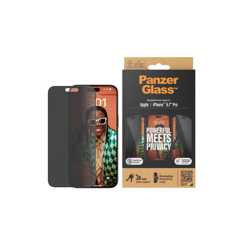 PanzerGlass Privacy Sp Iphone 15 Pro Max P2812