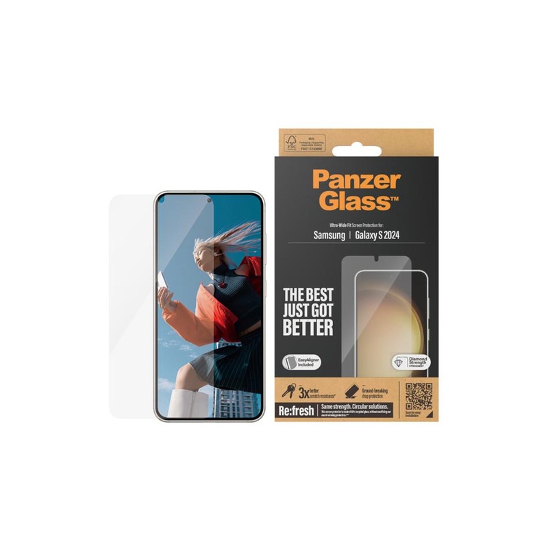 PanzerGlass UltraWide Fit w/ Aligner SP Samsung GS24 7350