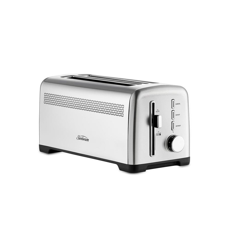 Sunbeam Fresh Start 4 Slice Toaster TAM1003SS