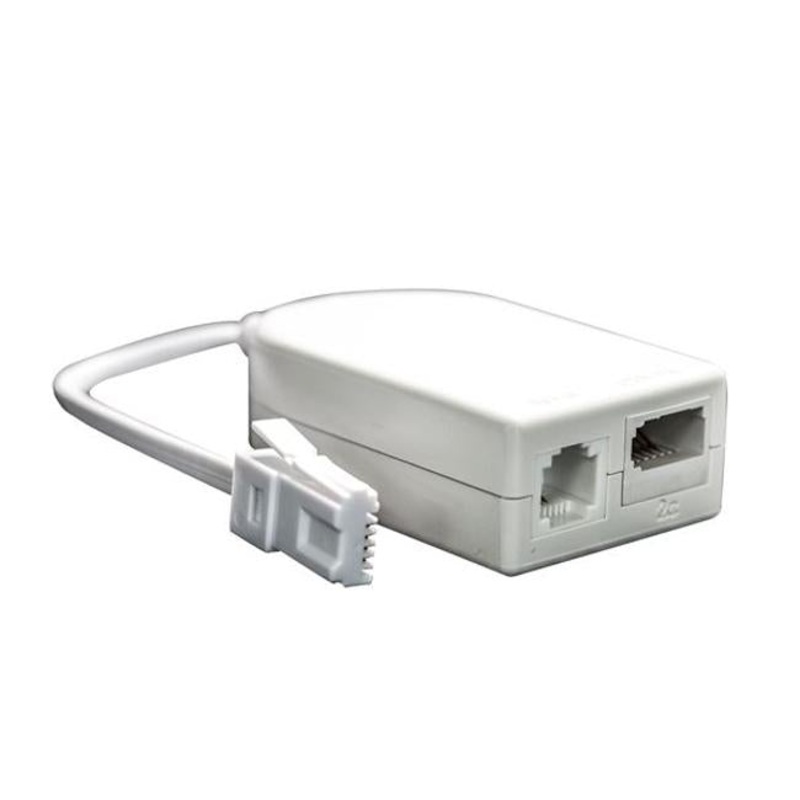 Dynamix Adsl2+ Telephone Splitter And In-Line Filter. Bulk